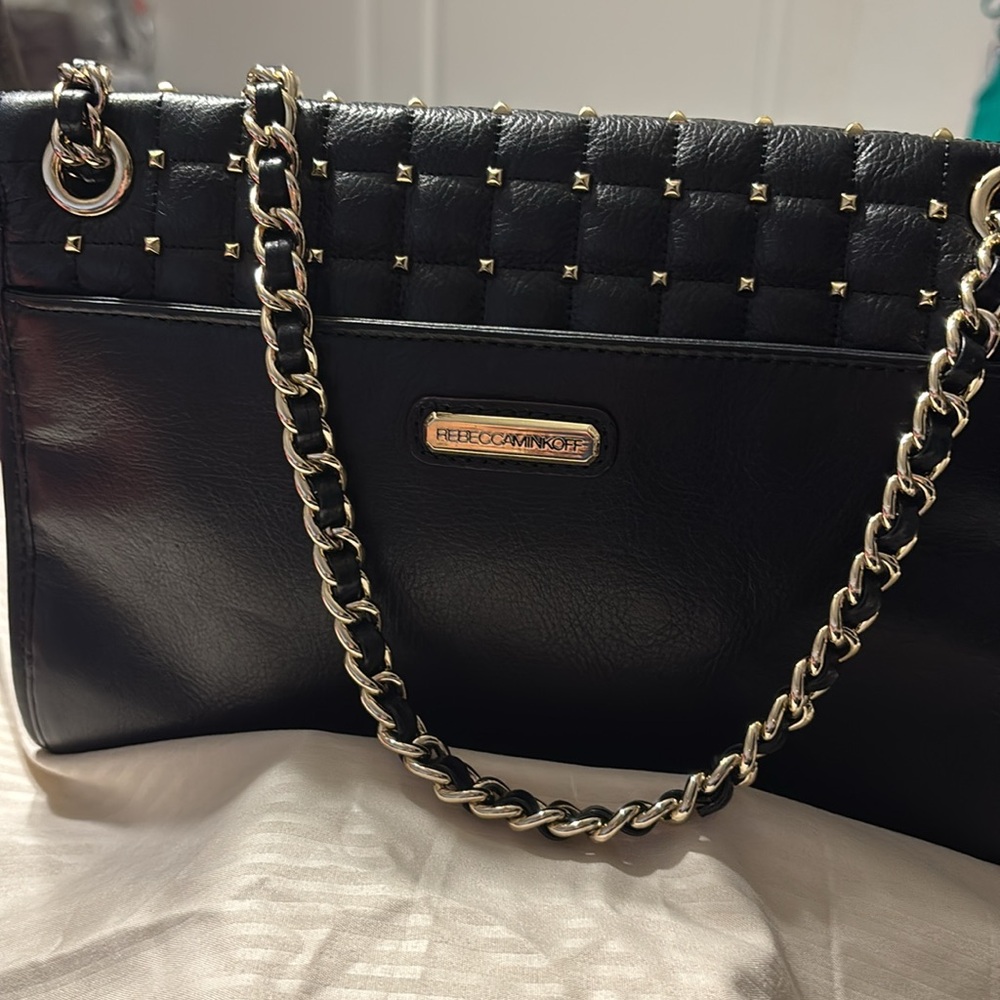 Authentic Rebecca Minkoff Studded 2-way Bag/EUC - Picture 10 of 11